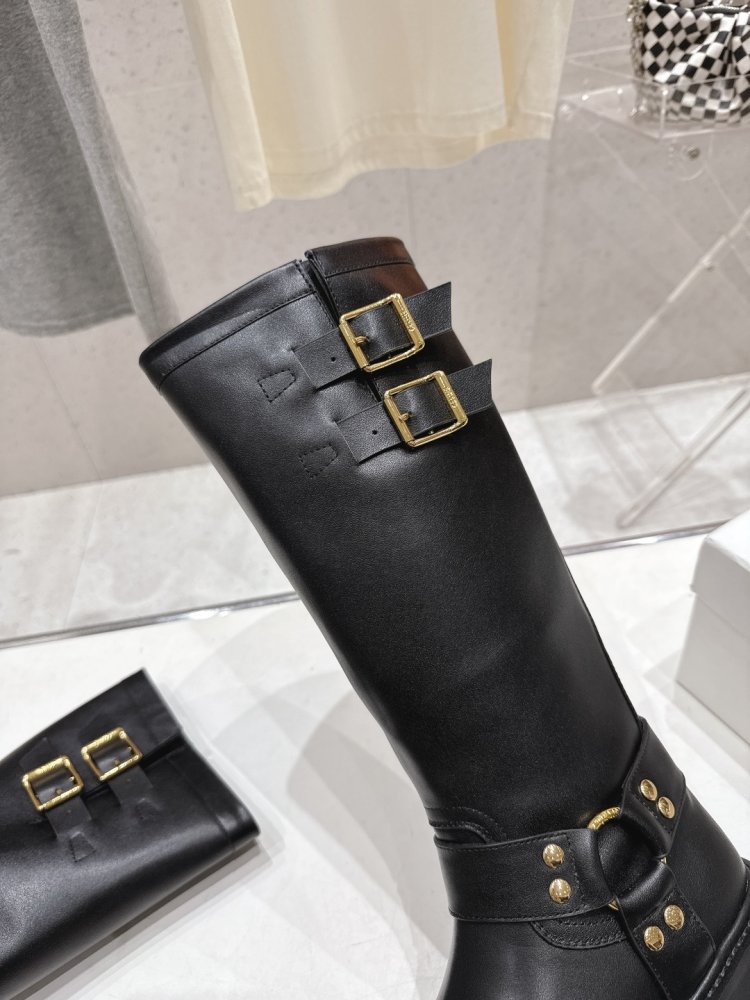 Чоботи до середини гомілки в британському стилі фото 7