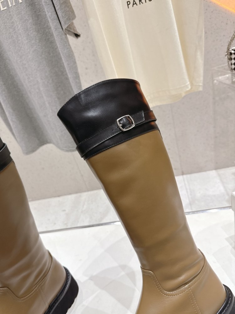 Чоботи до середини гомілки в британському стилі фото 7