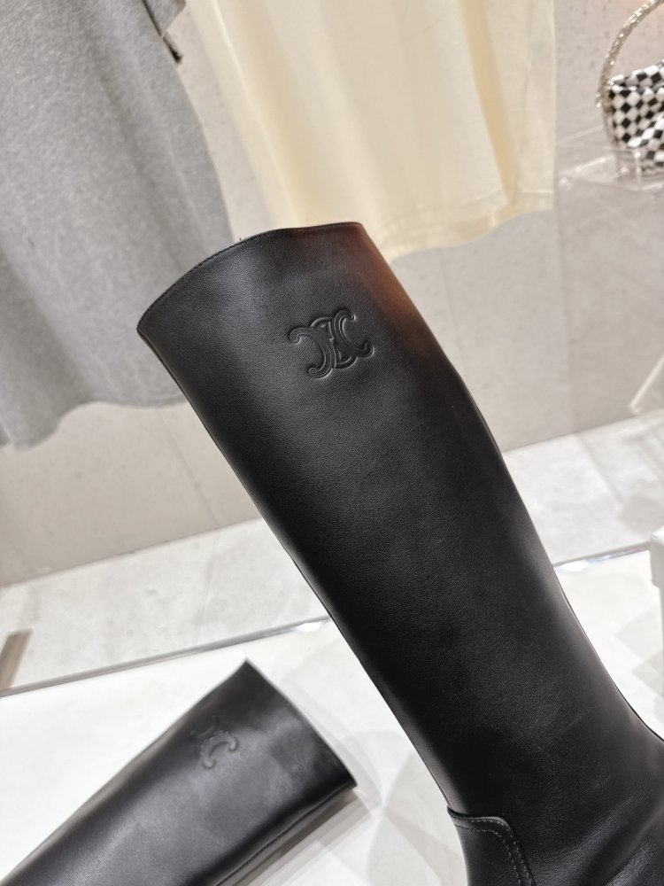 Сапоги до середины голени в британском стиле фото 7