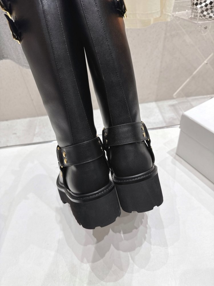 Чоботи до середини гомілки в британському стилі фото 8