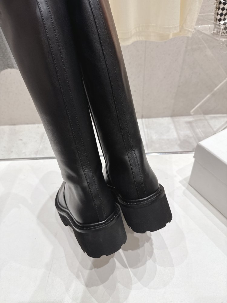 Сапоги до середины голени в британском стиле фото 8