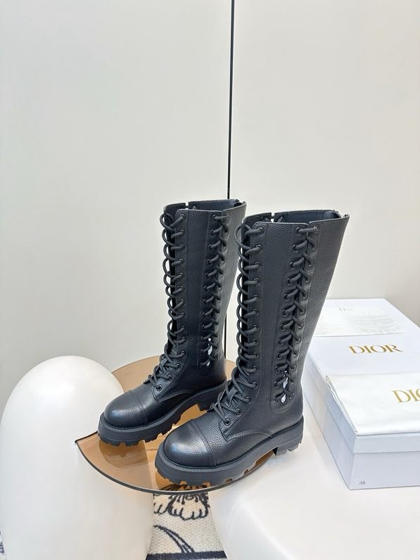 Чоботи шкіряні D-Road на шнурівці фото 2