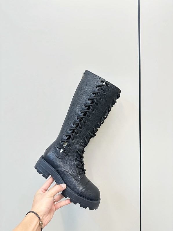 Чоботи шкіряні D-Road на шнурівці фото 3