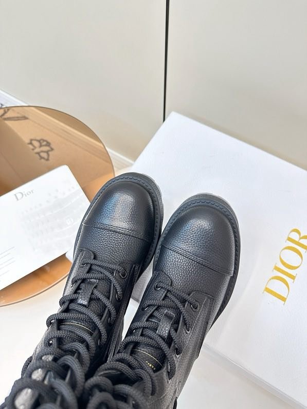 Чоботи шкіряні D-Road на шнурівці фото 4