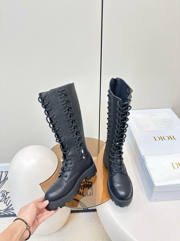 Чоботи шкіряні D-Road на шнурівці фото 5