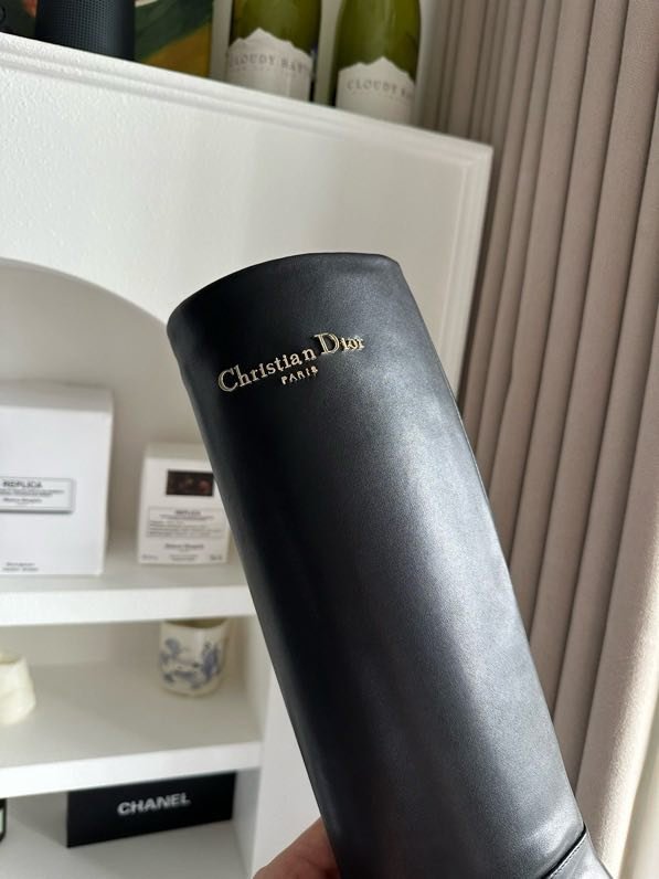 Чоботи шкіряні D-Town на підборах фото 2