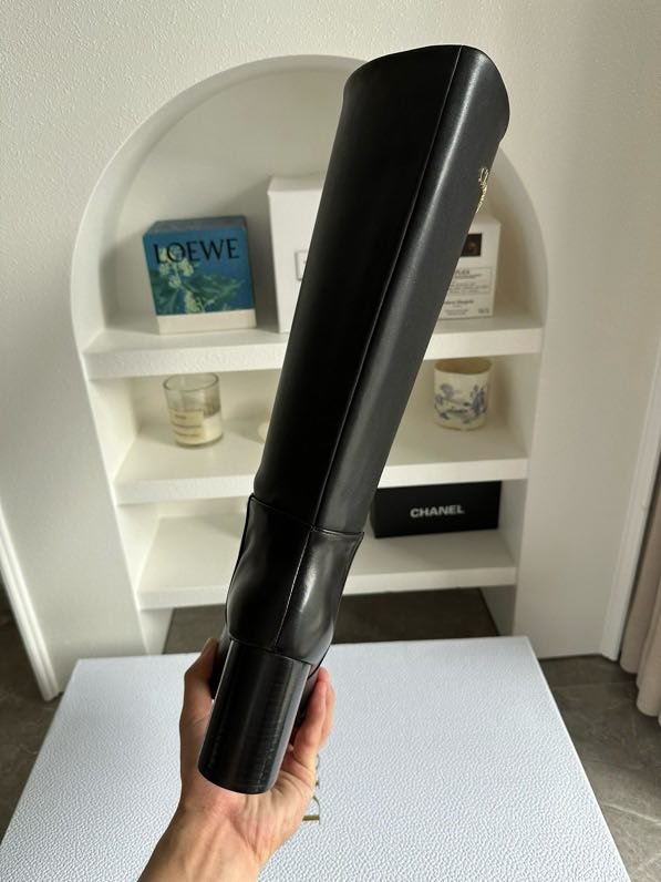 Чоботи шкіряні D-Town на підборах фото 3