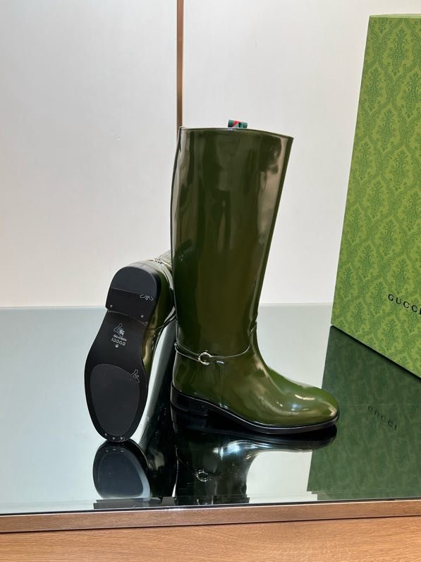 Сапоги кожаные Horsebit