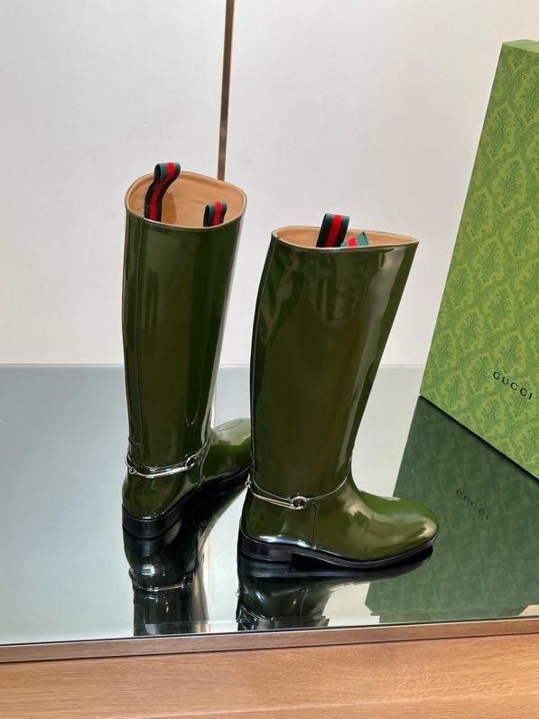 Сапоги кожаные Horsebit фото 2