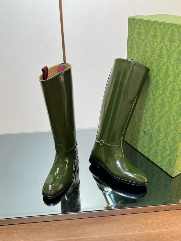 Сапоги кожаные Horsebit фото 6