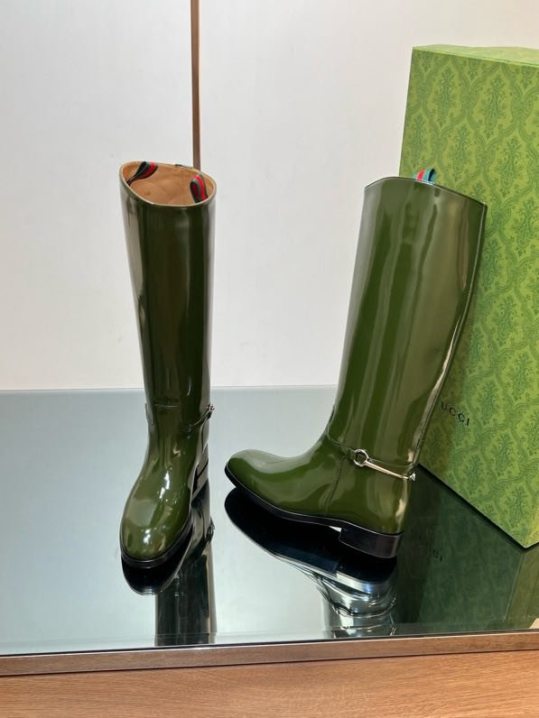 Сапоги кожаные Horsebit фото 7