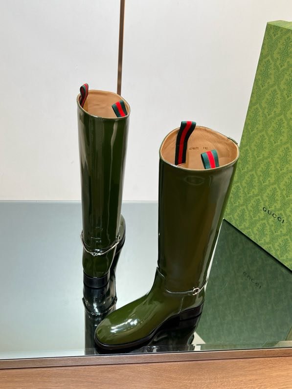 Сапоги кожаные Horsebit фото 9