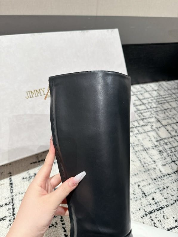 Чоботи шкіряні на підборах 5 см фото 6