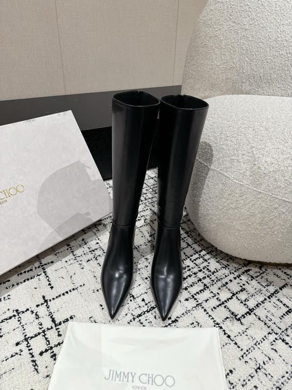 Чоботи шкіряні на підборах 5 см фото 7