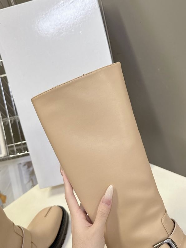 Сапоги кожаные с раздвоенным носком фото 5