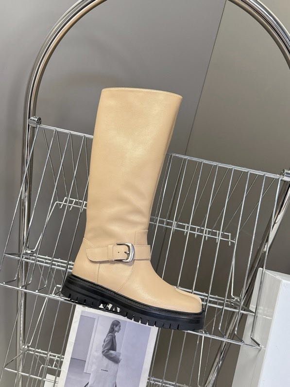 Сапоги кожаные с раздвоенным носком фото 8