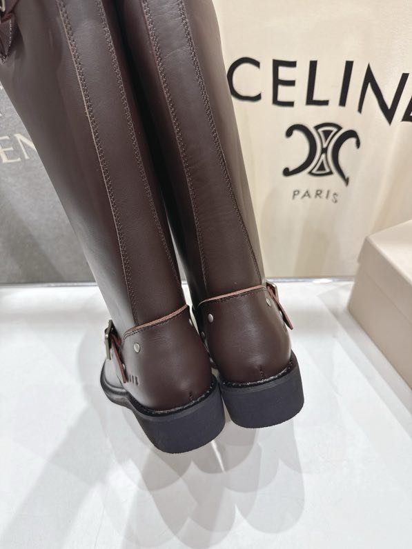 Сапоги кожаные женские Golden Goose фото 2