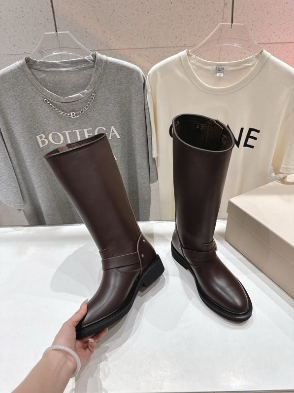 Сапоги кожаные женские Golden Goose фото 5