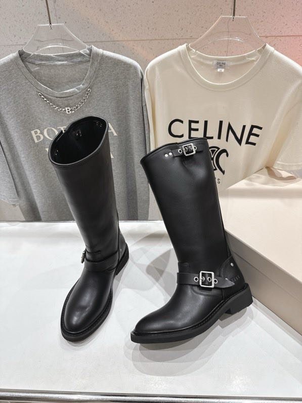 Сапоги кожаные женские Golden Goose фото 7