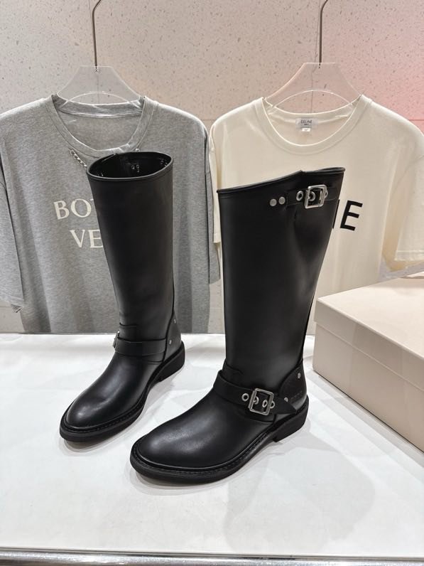 Сапоги кожаные женские Golden Goose фото 8