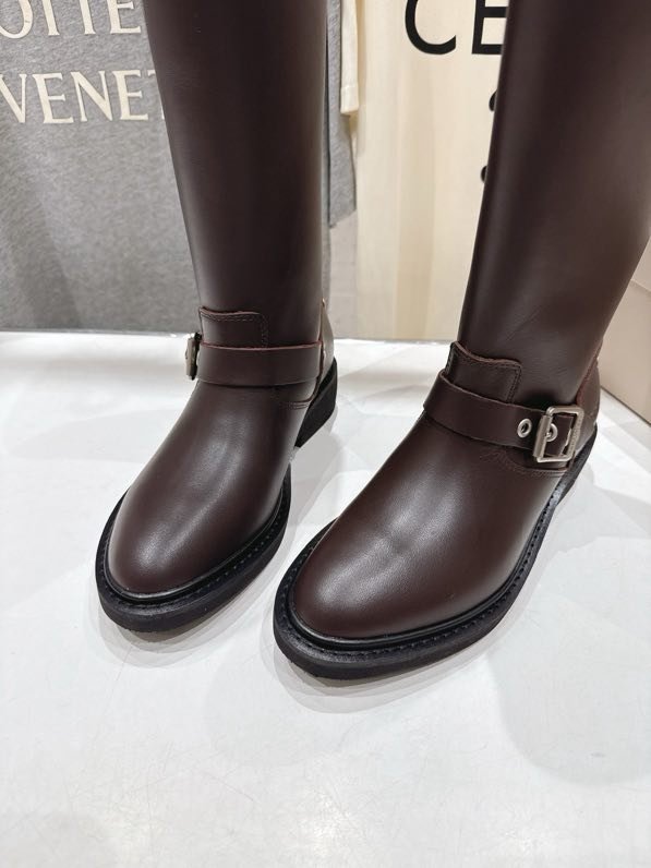 Сапоги кожаные женские Golden Goose фото 8