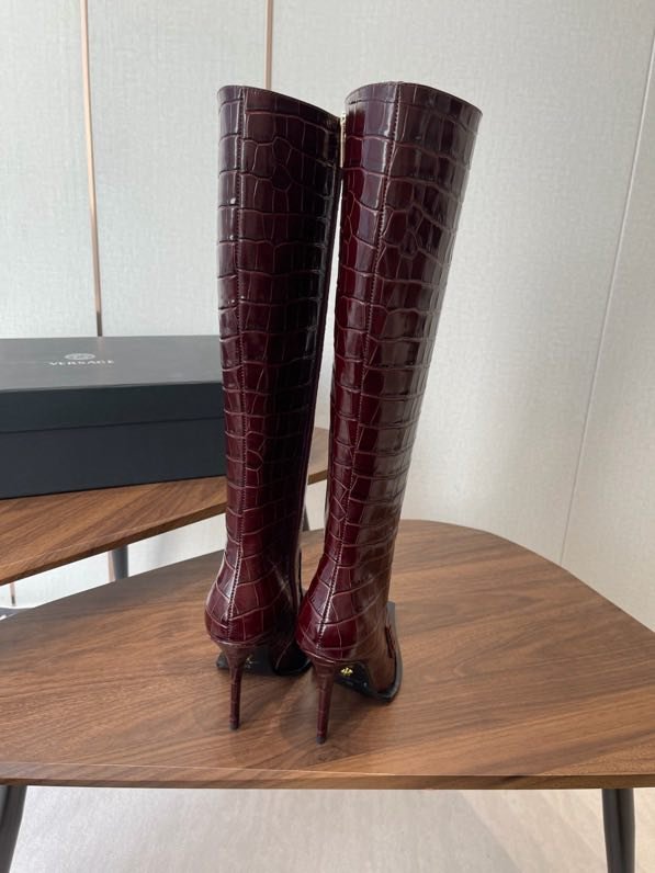 Сапоги кожаные женские на высоком каблуке фото 6