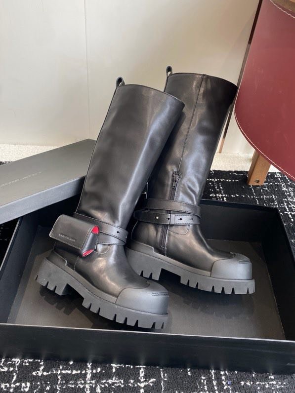 Boots leather women's from mini bag фото 2