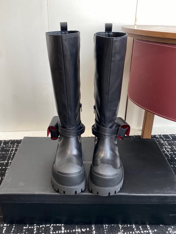 Boots leather women's from mini bag фото 3