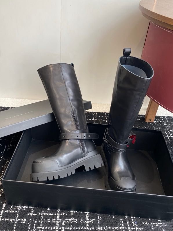 Boots leather women's from mini bag фото 4