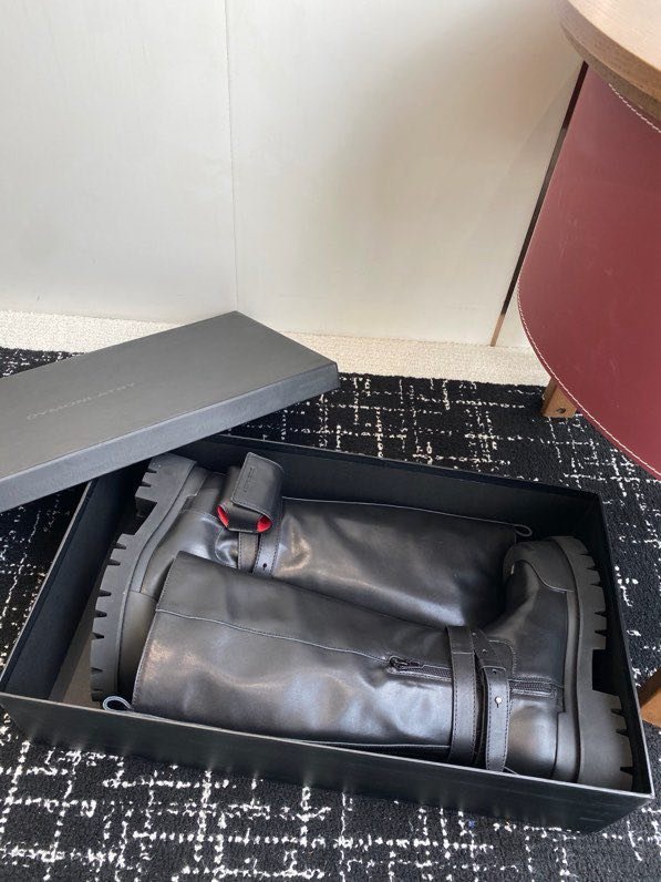 Boots leather women's from mini bag фото 7