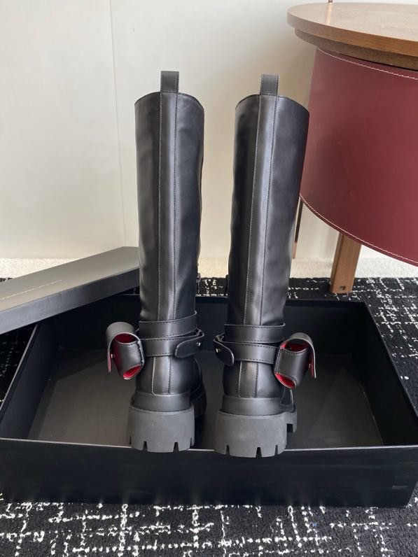 Boots leather women's from mini bag фото 8