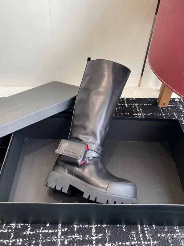 Boots leather women's from mini bag фото 9