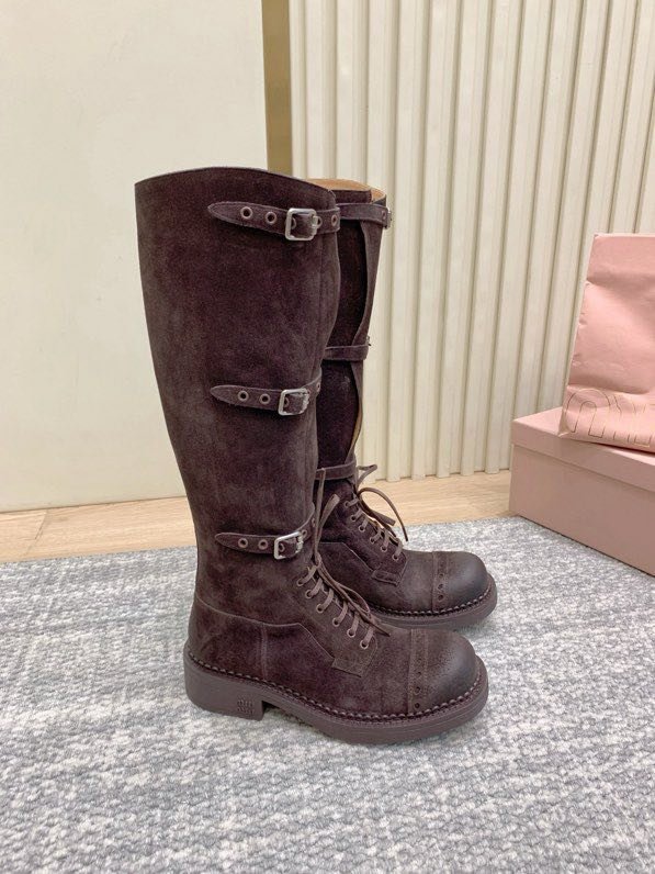Boots leather women's
