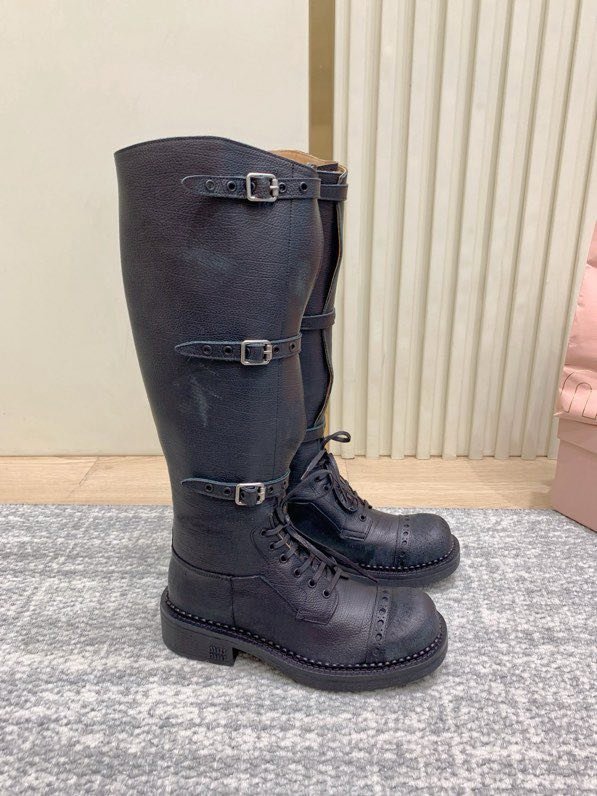 Boots leather women's
