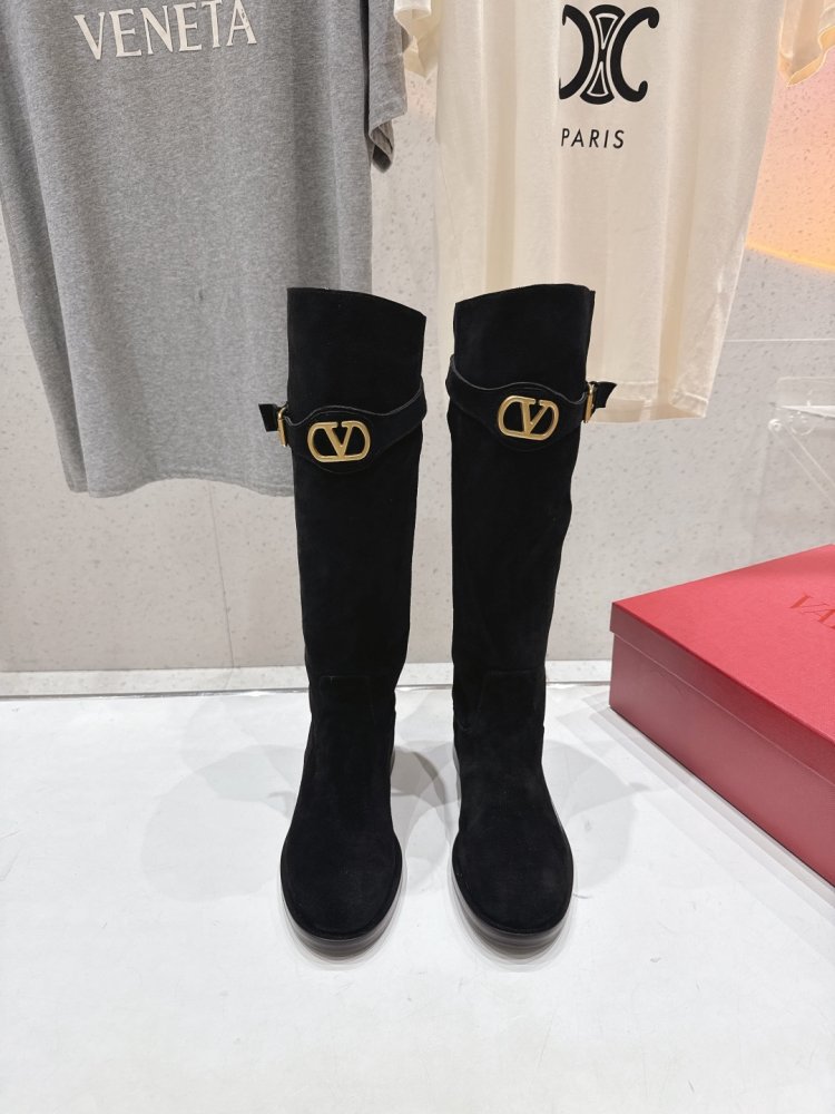 Сапоги кожаные женские