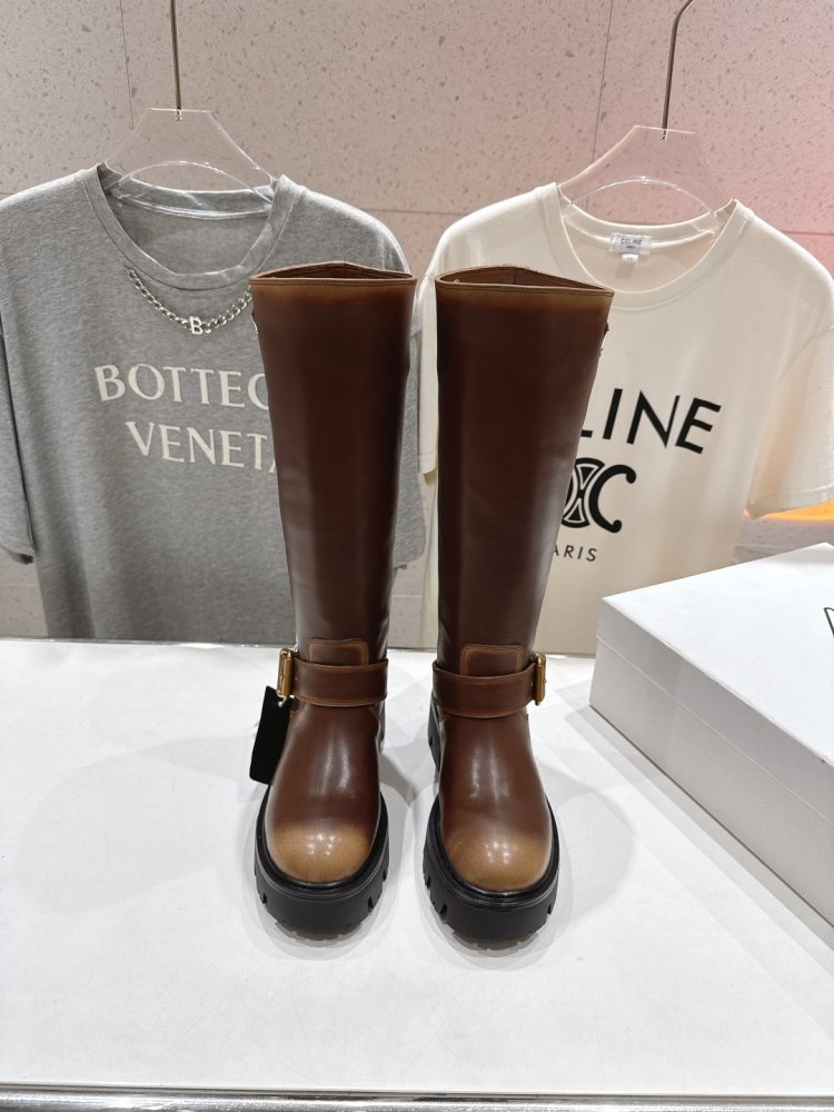 Сапоги кожаные женские