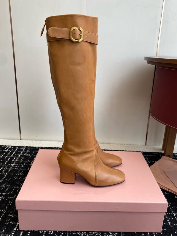 Сапоги кожаные женские