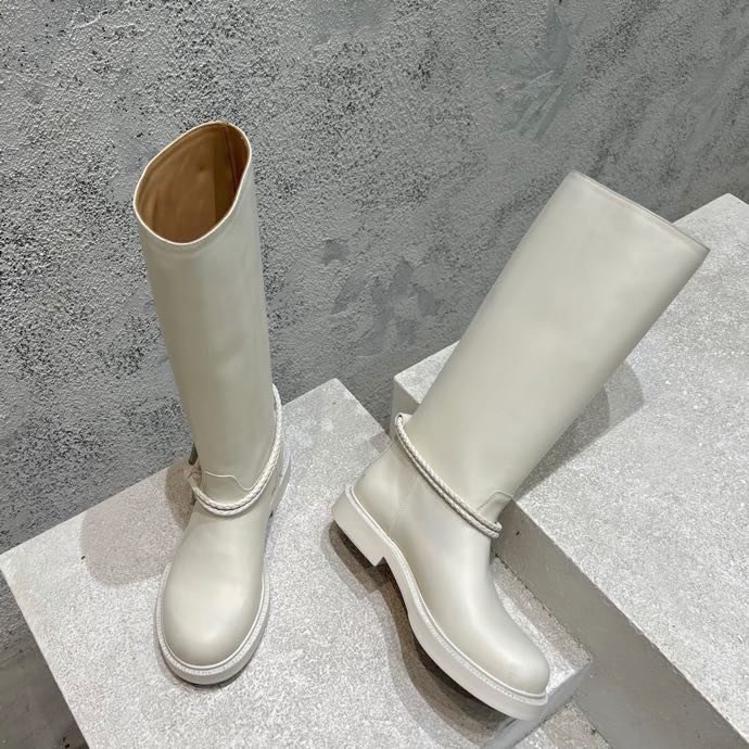 Сапоги кожаные женские