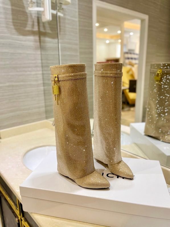 Сапоги кожаные женские