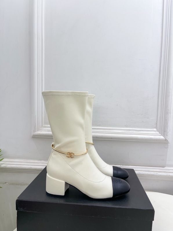 Сапоги кожаные женские