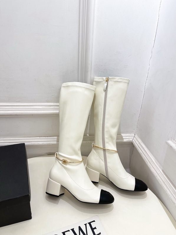 Сапоги кожаные женские