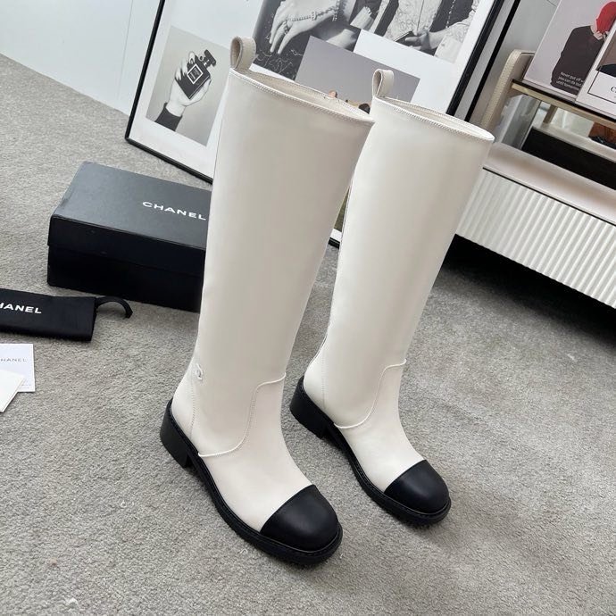 Сапоги кожаные женские