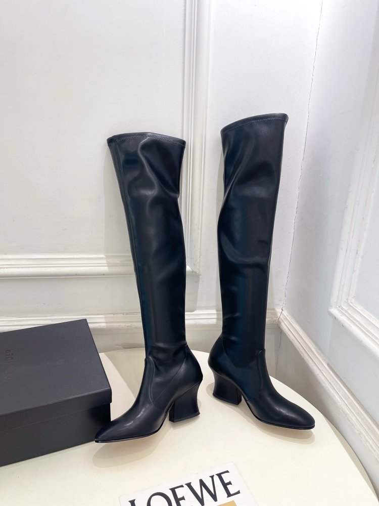 Boots leather women's