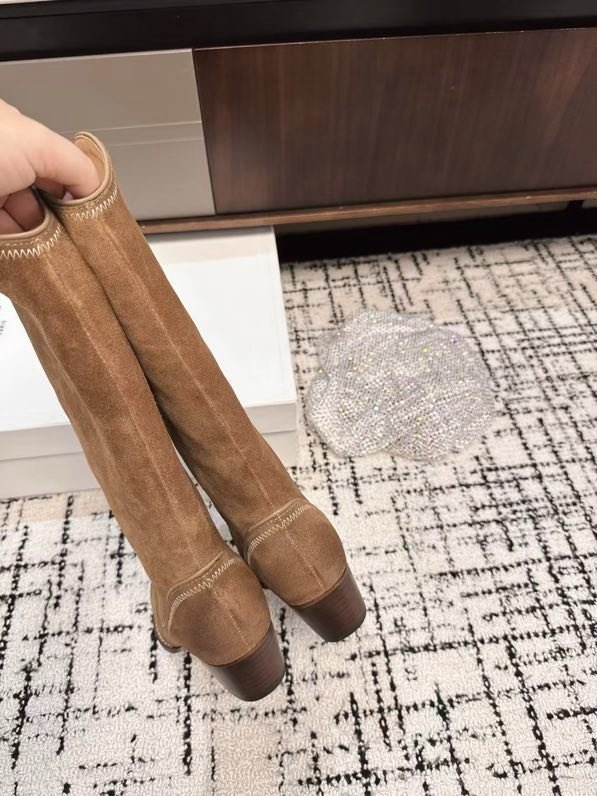 Сапоги кожаные женские фото 2