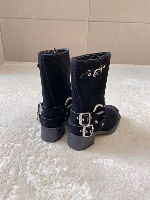 Boots leather women's фото 2