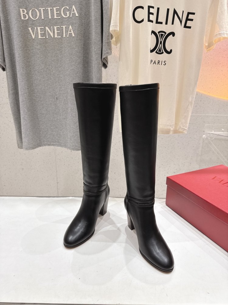 Сапоги кожаные женские фото 2