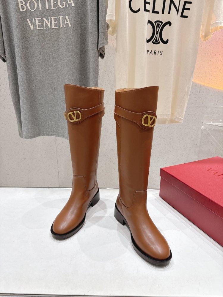 Boots leather women's фото 2