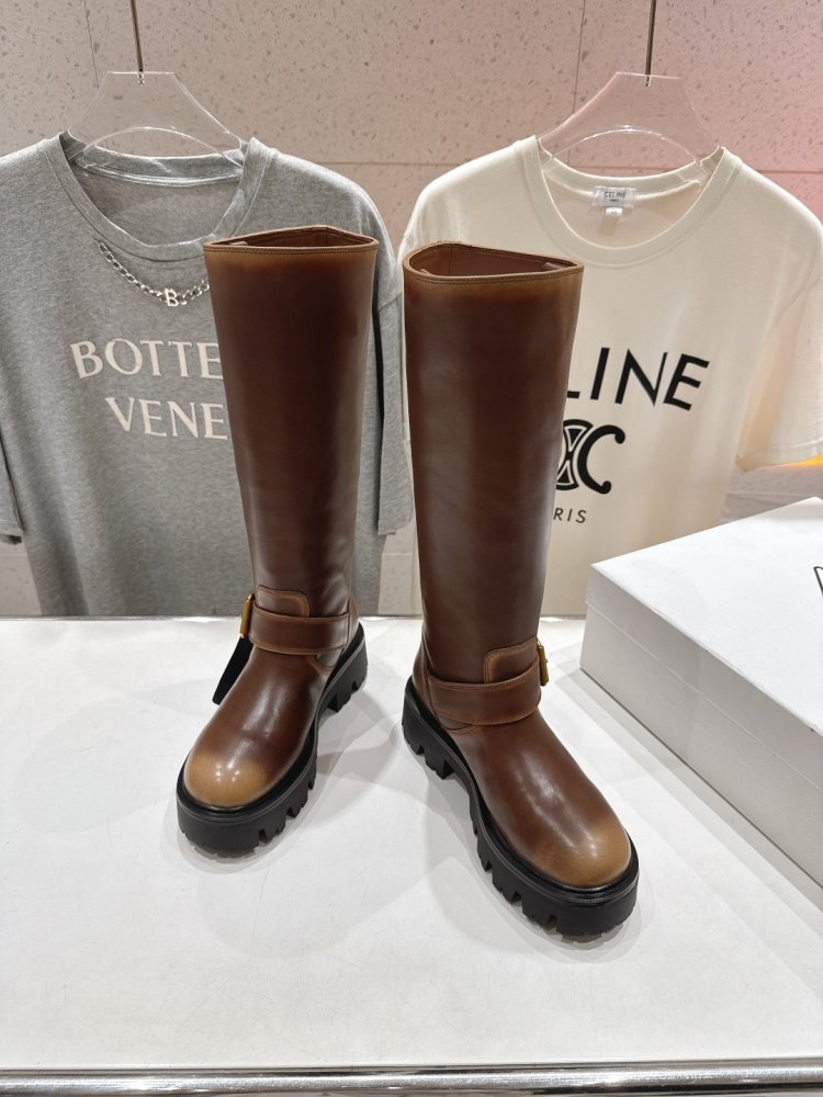 Сапоги кожаные женские фото 2