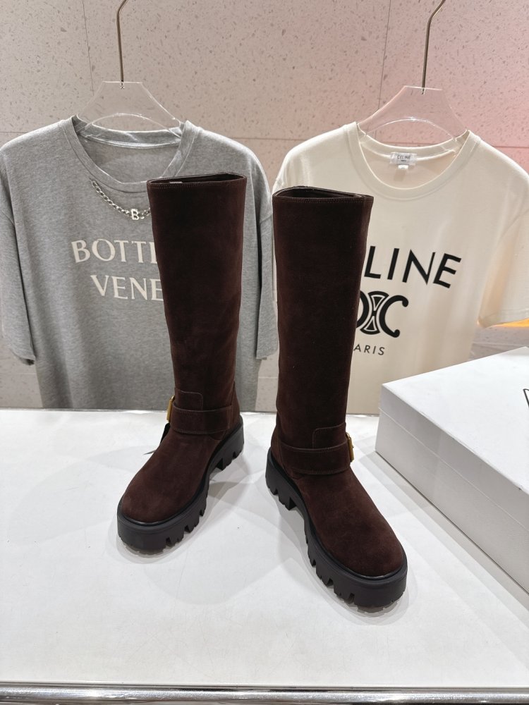 Boots leather women's фото 2