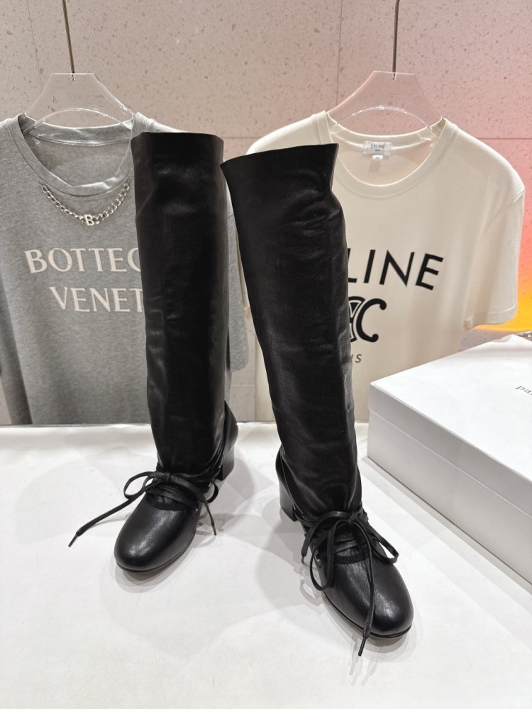 Сапоги кожаные женские фото 2